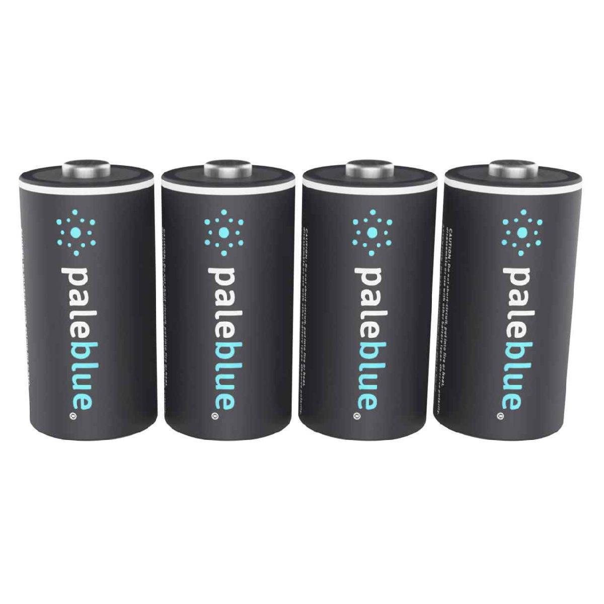 PALEBLUE Akku CR123A 3V USB-C 860mAh 4 Stück