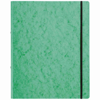 PAGNA Ringbuch 44100 A4 16mm 2-Ring mit Gummizug grün