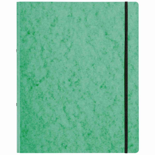 PAGNA Ringbuch 44100 A4 16mm 2-Ring mit Gummizug grün