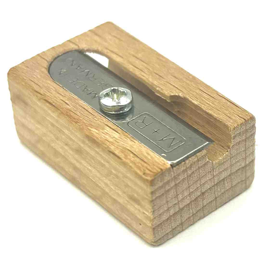 M+R Spitzer aus Buchen-Holz unbehandelt 1-Loch für 8mm Stifte
