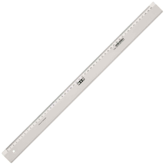 M+R Lineal Kunstoff 50cm glasklar