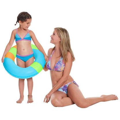 WEHNCKE / HAPPY PEOPLE Schwimmring bunt 4-farbig ca. 53cm