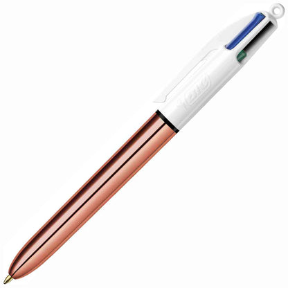 BIC 4-Farb-Kugelschreiber 4Colours -Shine- rose gold