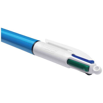 BIC 4-Farb-Kugelschreiber 4Colours Original M blau