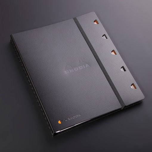 RHODIA Exabook Schreibmappe 132146C A4 liniert 80 Blatt nachfüllbar