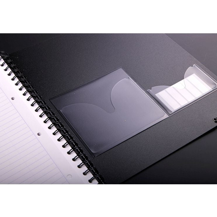RHODIA Exabook Schreibmappe 132146C A4 liniert 80 Blatt nachfüllbar