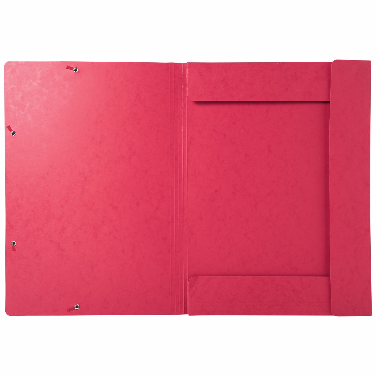 EXACOMPTA Sammelmappe A3 mit Gummizug rot extra stark 600g