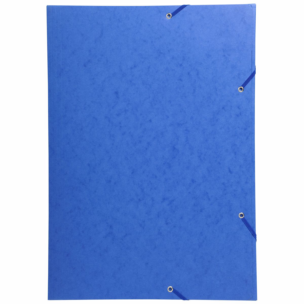EXACOMPTA Sammelmappe A3 mit Gummizug blau extra stark 600g