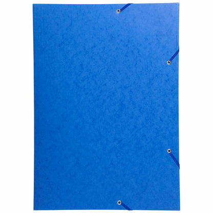 EXACOMPTA Sammelmappe A3 mit Gummizug blau extra stark 600g