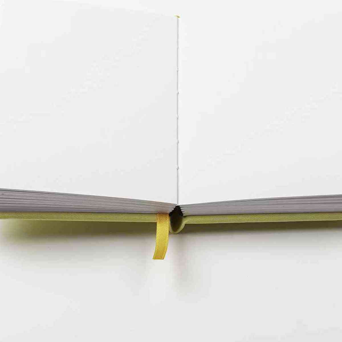 DARWI Skizzenbuch mit Gummizug A6 80 Blatt 140g hellgelb