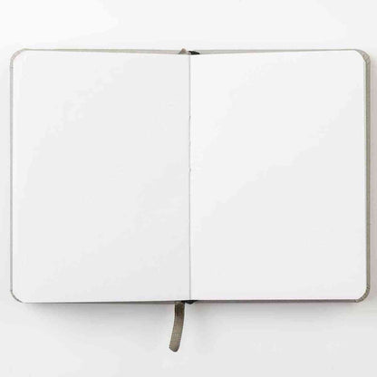 DARWI Skizzenbuch mit Gummizug A6 80 Blatt 140g maulwurf