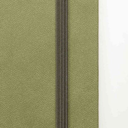 DARWI Skizzenbuch mit Gummizug 14x14cm 80 Blatt 140g khaki