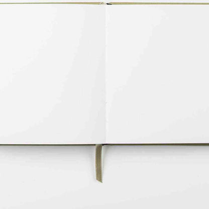 DARWI Skizzenbuch mit Gummizug 14x14cm 80 Blatt 140g khaki