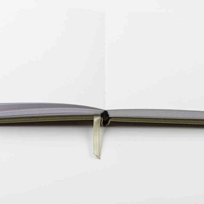 DARWI Skizzenbuch mit Gummizug 14x14cm 80 Blatt 140g khaki