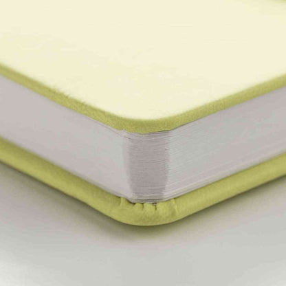 DARWI Skizzenbuch mit Gummizug 14x21cm 80 Blatt 140g hellgelb
