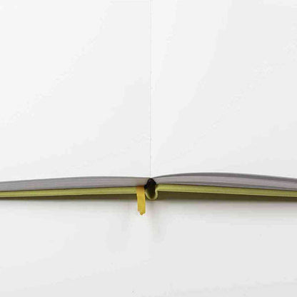 DARWI Skizzenbuch mit Gummizug 14x21cm 80 Blatt 140g hellgelb
