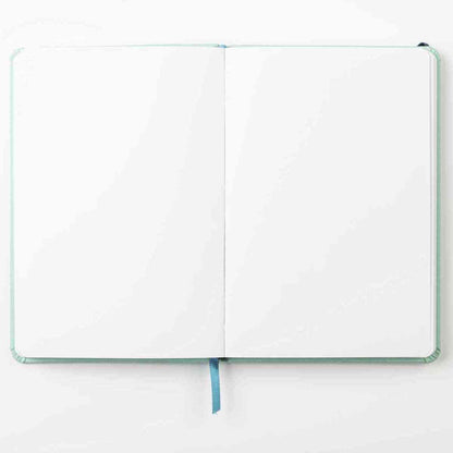 DARWI Skizzenbuch mit Gummizug 14x21cm 80 Blatt 140g wassgrü