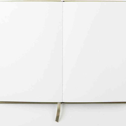 DARWI Skizzenbuch mit Gummizug 14x21cm 80 Blatt 140g khaki