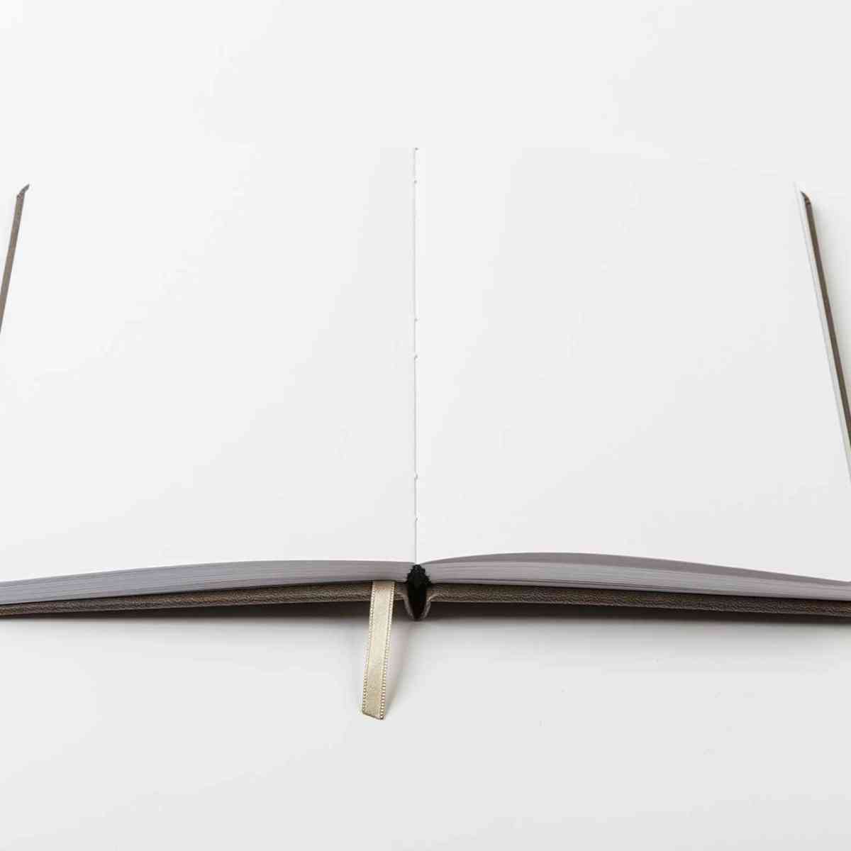DARWI Skizzenbuch mit Gummizug 14x21cm 80 Blatt 140g braun