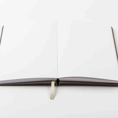 DARWI Skizzenbuch mit Gummizug 14x21cm 80 Blatt 140g braun