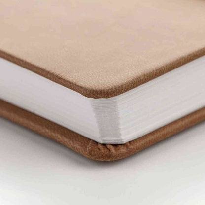 DARWI Skizzenbuch mit Gummizug 14x21cm 80 Blatt 140g terrakot