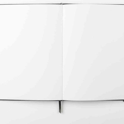 DARWI Skizzenbuch mit Gummizug A4 80 Blatt 140g schwarz