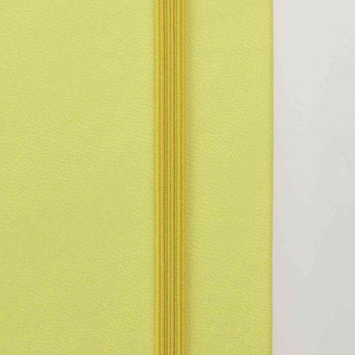 DARWI Skizzenbuch mit Gummizug A4 80 Blatt 140g hellgelb