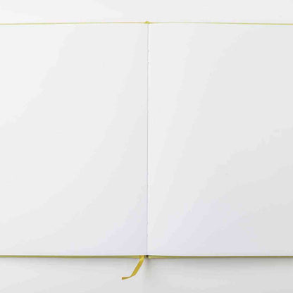 DARWI Skizzenbuch mit Gummizug A4 80 Blatt 140g hellgelb