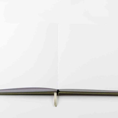 DARWI Skizzenbuch mit Gummizug A4 80 Blatt 140g khaki