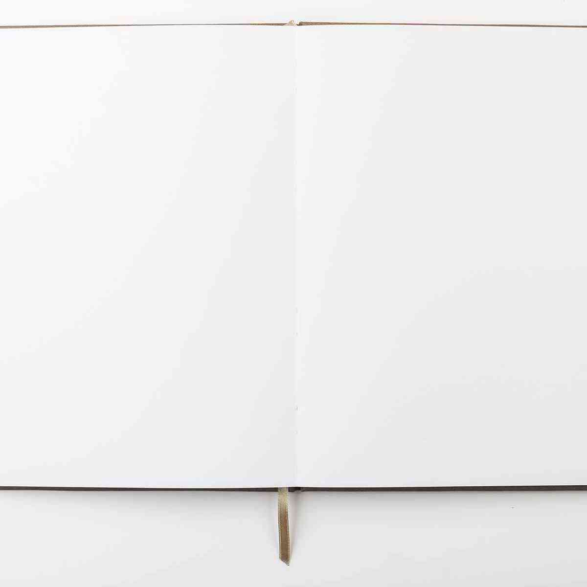 DARWI Skizzenbuch mit Gummizug A4 80 Blatt 140g braun