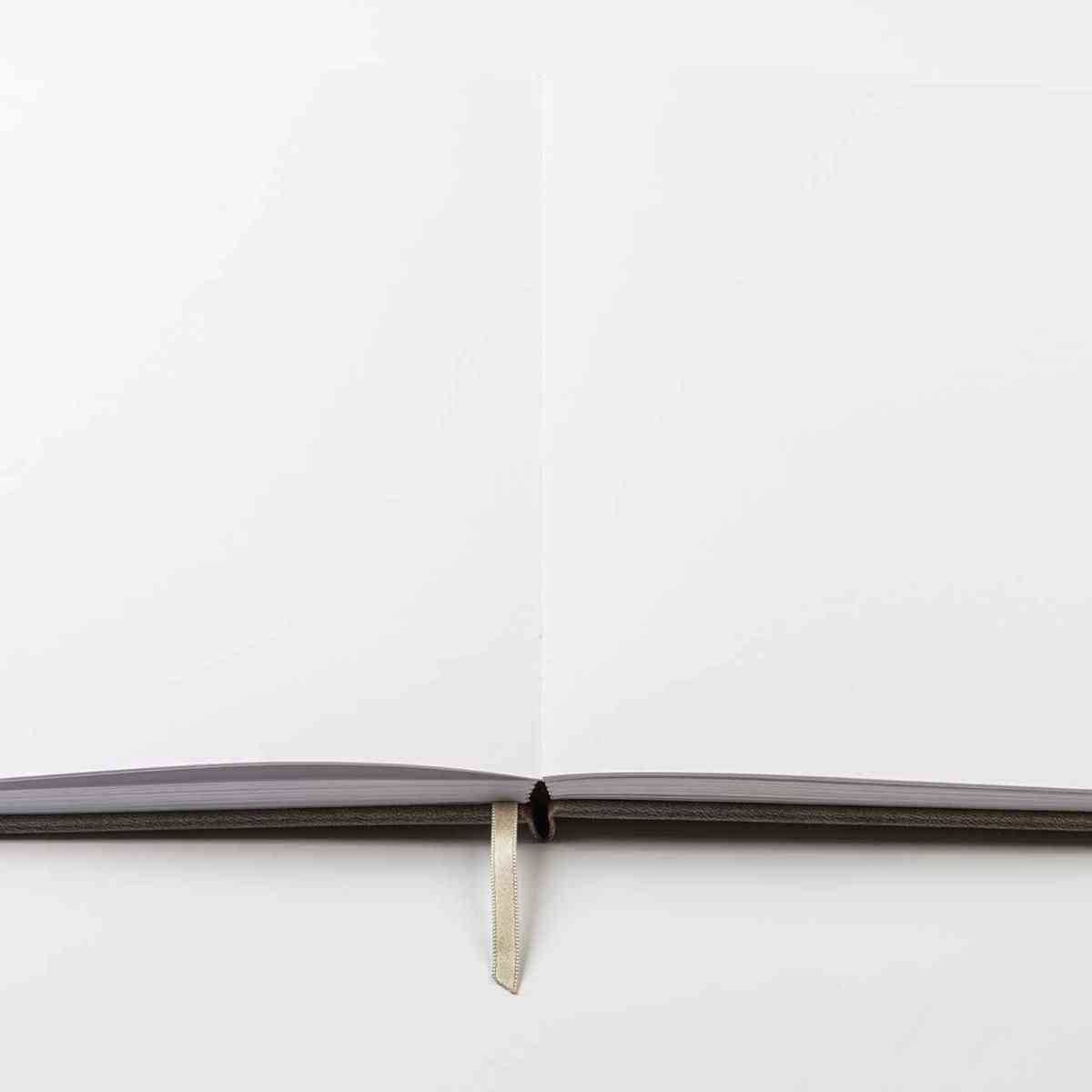 DARWI Skizzenbuch mit Gummizug A4 80 Blatt 140g braun