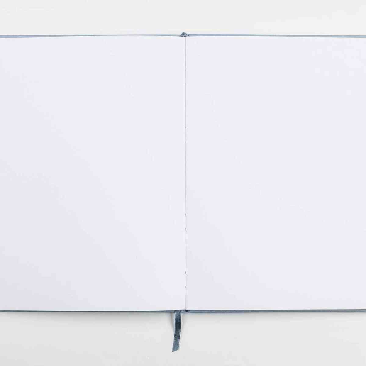 DARWI Skizzenbuch mit Gummizug A4 80 Blatt 140g hellblau
