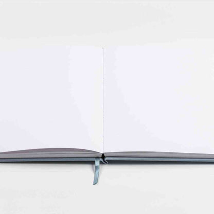 DARWI Skizzenbuch mit Gummizug A4 80 Blatt 140g hellblau