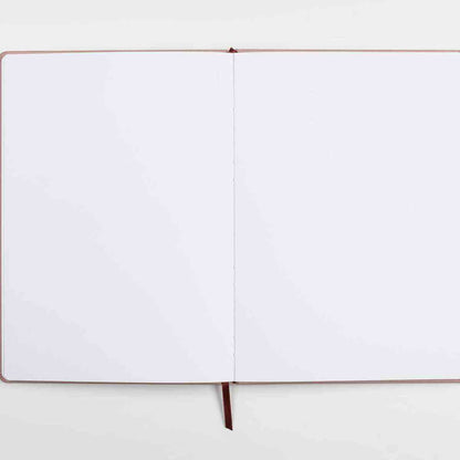DARWI Skizzenbuch mit Gummizug A4 80 Blatt 140g hellrosa