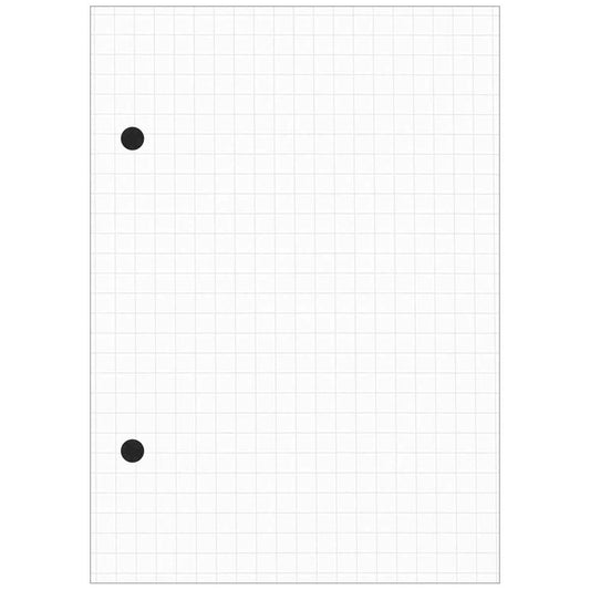 NEUTRALWARE Ringbucheinlage A6 100 Blatt kariert 2-fach gelocht