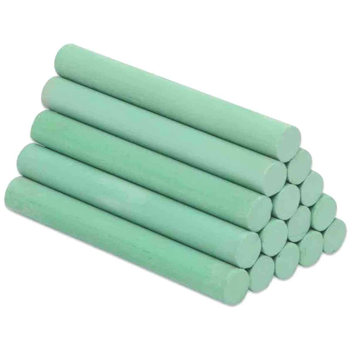 CRAIE Robercolor Tafelkreide rund 10mm hellgrün 100 Stück, Länge 80mm